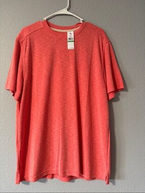 Tommy Bahama NWT Men’s size Large Coral colored shirt